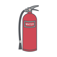 fire extinguisher suppression safety equipment tool png