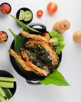 Balinese Ayam Betutu Spicy Chicken photo