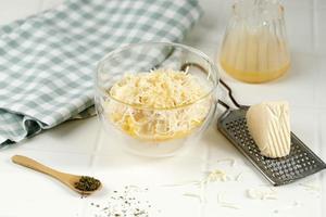 Creamy Corn with Grated Cheese photo