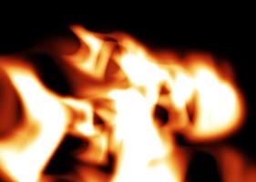 Digital Rendering Realistic Fire Burning Background photo