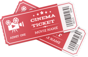 two cinema tickets png
