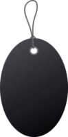 schwarzes Preisschild png