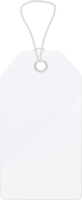 White blank sale tag png