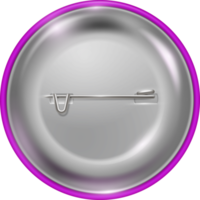 pink  blank  round badge png