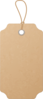 Cardboard sale tag png