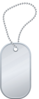empty  silver metal tag png