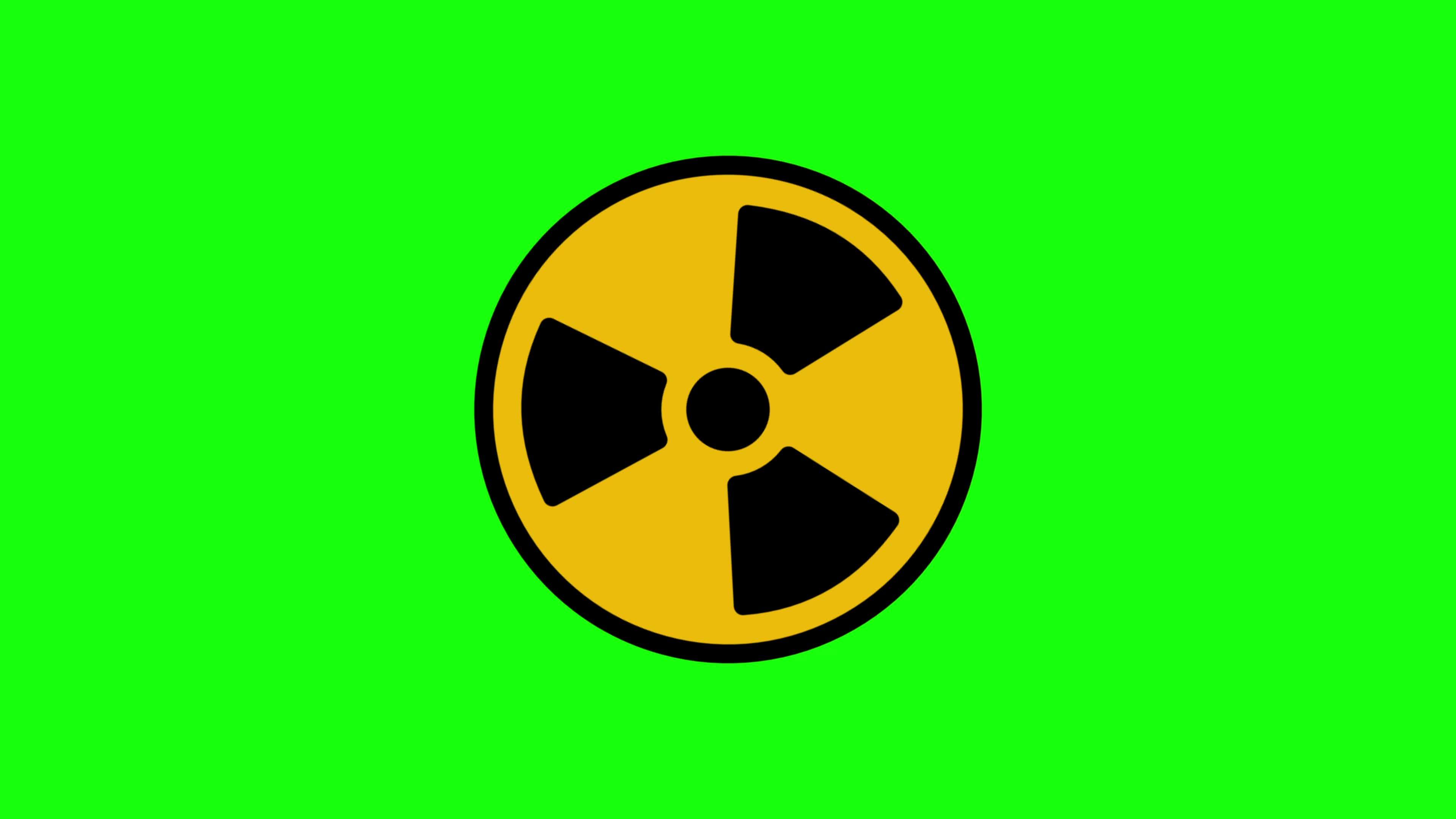 nuclear symbol wallpaper