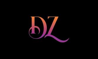 Letter DZ Vector Logo Free Template Free Vector