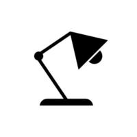 Desklamp icon vector