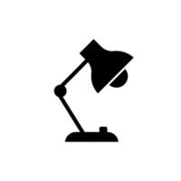 Desklamp icon vector