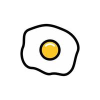 Egg icon vector