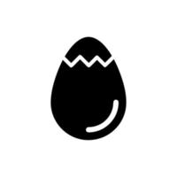 Egg icon vector