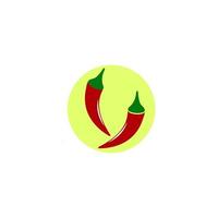 chilli icon ilustration vector