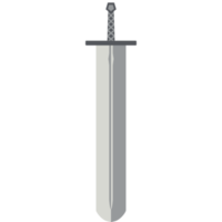 groot ridder zwaard twee overhandigd twee kant scherp groot Zwaarden krijger wapen png