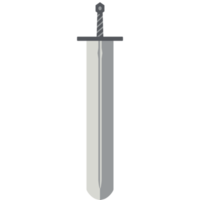 großes Ritterschwert zweihändige zweiseitige scharfe große Schwerter Kriegerwaffe png