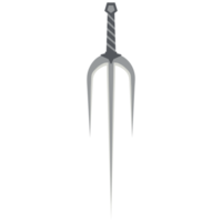 trishula one handed trident sai sharp tactical weapon png