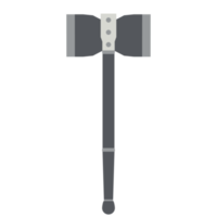 war hammer battle viking double side warrior weapon png