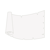 ilustración plana textura de papel pergamino antiguo clásico png
