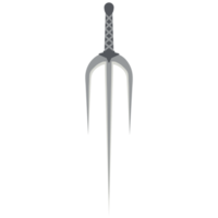 trishula trident à une main sai sharp arme tactique png