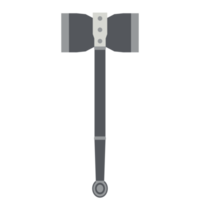 war hammer battle viking double side warrior weapon png