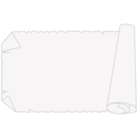 flat illustration old parchment paper texture classic png