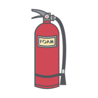 fire extinguisher suppression safety equipment tool png