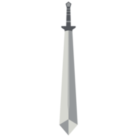 sword two handed two side sharp big swords knight weapon png