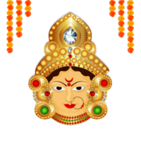 Happy navratri indian festival celebration background png