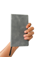 hand holding a book isolated background png