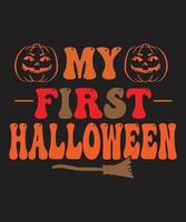 Halloween t shirt design vector