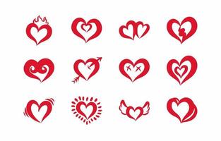 Love Doodle Hand Drawn Icon Collection vector