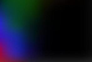 Dark Multicolor, Rainbow vector abstract blurred template.