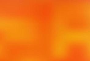 Light Orange vector blurred shine abstract pattern.