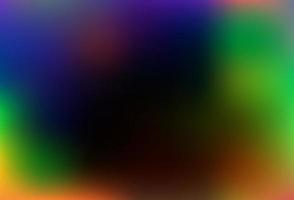 Fondo abstracto de vector de arco iris multicolor oscuro.