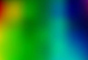 Light Multicolor, Rainbow vector blurred background.