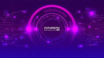 Abstract Technology Background. Futuristic Background Concept. Vector EPS 10