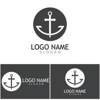 Anchor Logo Template vector symbol design