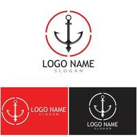 Anchor Logo Template vector symbol design