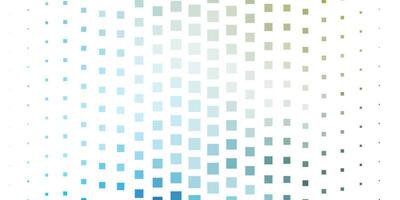 Light Blue, Yellow vector background with rectangles.