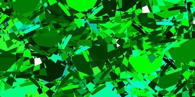 Light Blue, Green vector texture with random triangles.