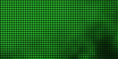 Telón de fondo de vector verde claro con puntos.