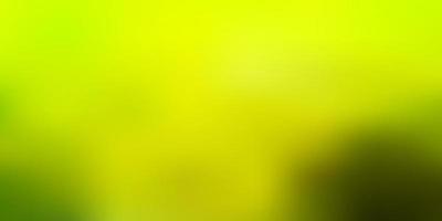 Light green, yellow vector gradient blur layout.