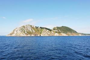 vista de las islas cies illas cies, españa foto