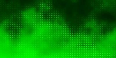 Light Green vector texture with circles.