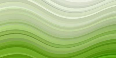 Light Green vector background with wry lines.