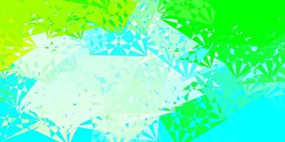 Light Blue, Green vector texture with memphis shapes.
