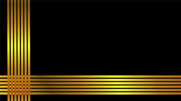 Luxury background black gold modern design template background vector