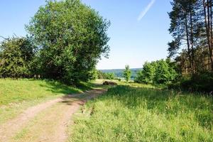 country road near Gerolstein Luftkurort town photo