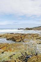 costa del océano atlántico en costa da morte, españa foto