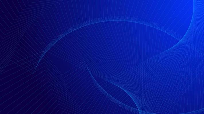 Modern dark blue background with technology abstract lines